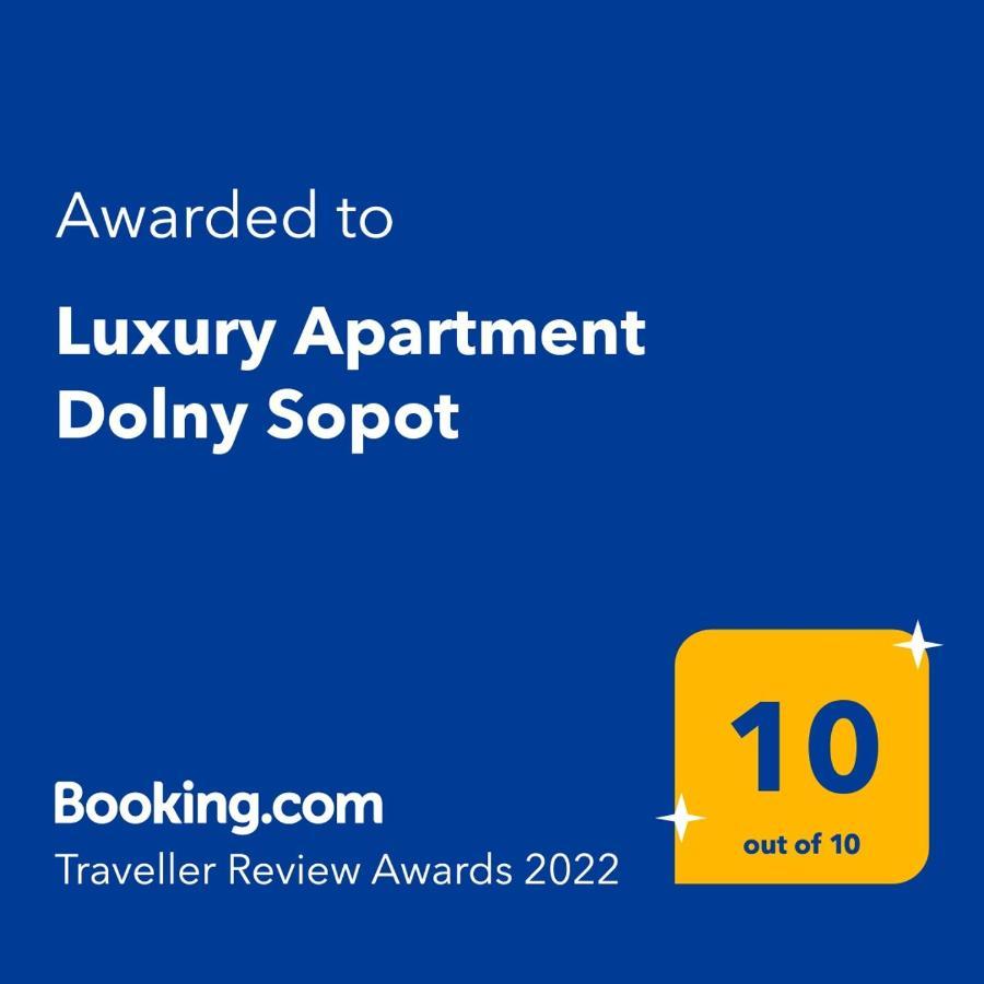 Eternity Luxury Apartment Dolny Sopot Kültér fotó